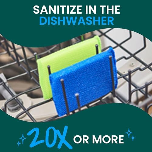 Scotch-Brite Blooms Dobie Scrubbing Pad, 2 Packs - Image 6