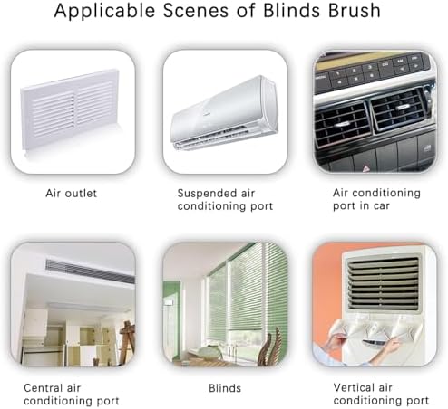 Blind Cleaner Tool, Mini Blind Duster Clean Brush, Dust Venetian Brush - Image 3