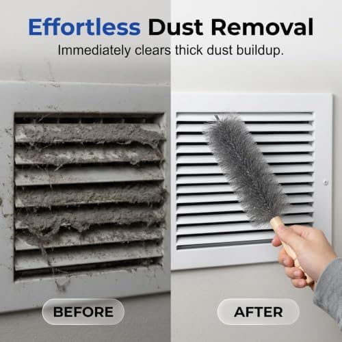 Fan Cleaning Brush with Bendable Microfiber Head, Reusable Dusting Brush - Image 2