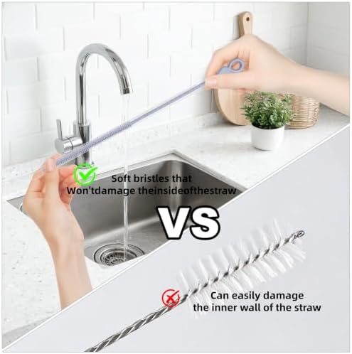 Silicone Straw Cleaner Brush - Image 6
