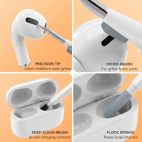 20-in-1 Keyboard & Computer Cleaning Kit, Airpod & Phone & Laptop Cleaner - Image 2