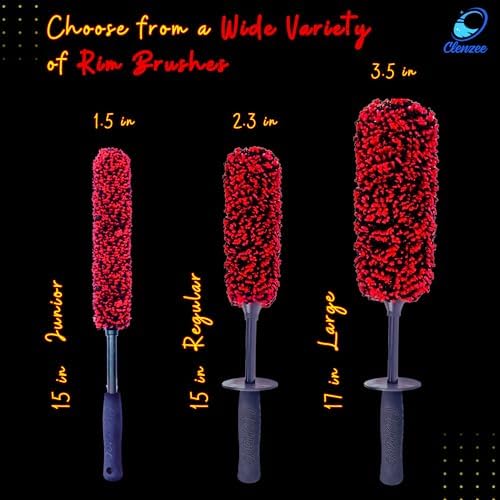 Premium Microfiber Wheel Brush | Soft Non-Metallic Rim Cleaner & Wheel Brush | - Image 4