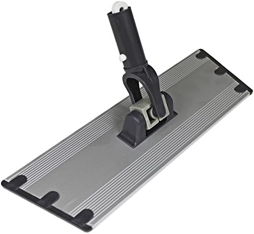 CleanAide Flat Mop Plate Frame for 10" Microfiber Pads, Commercial-Grade by Eurow