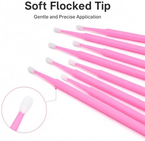 G2PLUS Micro Cotton Swabs 500PCS Disposable Eyelash Extension Applicators - Image 3