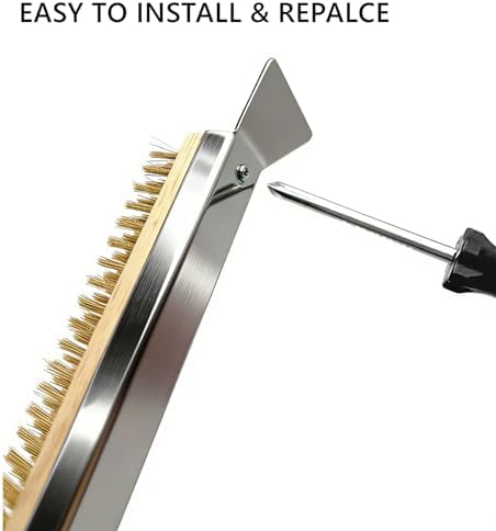 3 Pack 26 Inch Pizza Oven Brush - Image 5