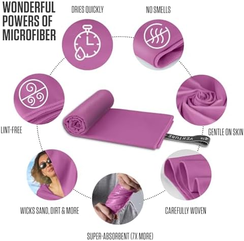 VENTURE 4TH Quick Dry Microfiber Towel - Image 6