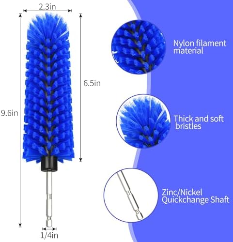 1 Pack Drill Brush for Car Wheel and Bottle - Image 6