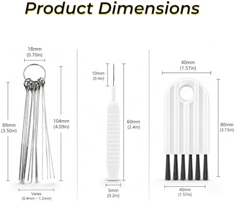 Shower Head Cleaning Brush Set - Image 2