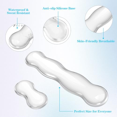 Gel Keyboard and Mouse Wrist Rest Set, Wrist Pad - Image 7