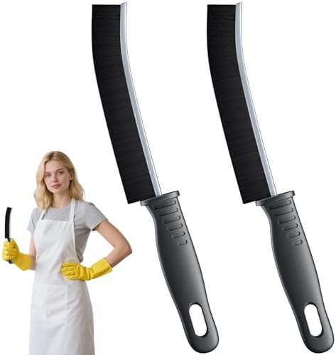 Quick-Clean Window Track Brush Set – Effortlessly Reach and Clean Narrow by Unknown