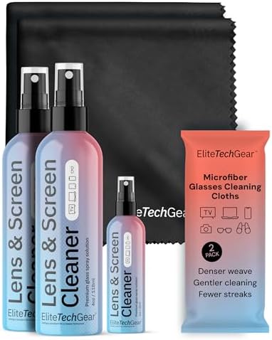 Elite Tech Gear Microfiber Cleaning Cloths by EliteTechGear