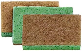 Superio Non-Scratch Cellulose Sponge Scrub Heavy Duty Kitchen Sponges Scrubbers - Image 3