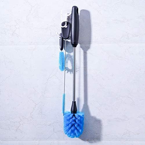 MOSOLAN 3-in-1 Water Bottle Brush and Straw Cleaning Set, Round Head - Image 6