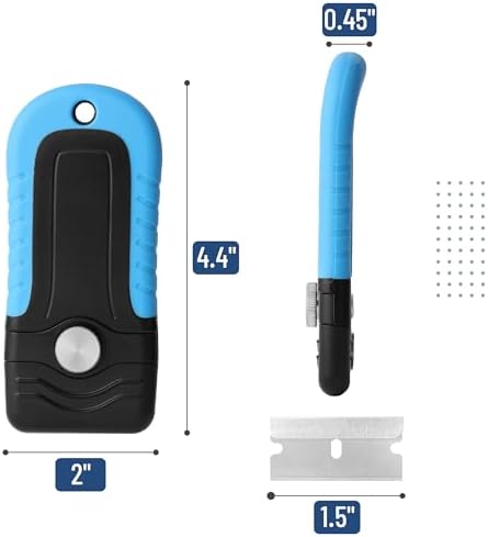 Bates- Razor Blade Scraper, Locking Razor Scraper Set - Image 5