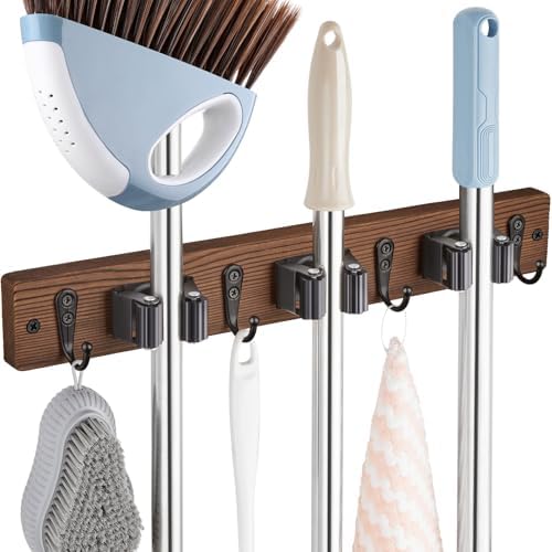 OUTNILI Mop Broom Holder Wall Mount by OUTNILI