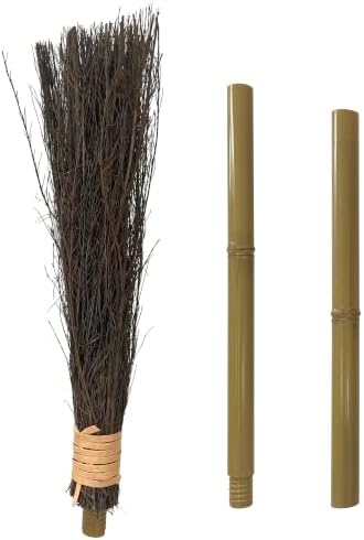 Kangaroo 40" Bamboo Witch Broom Prop - Image 2