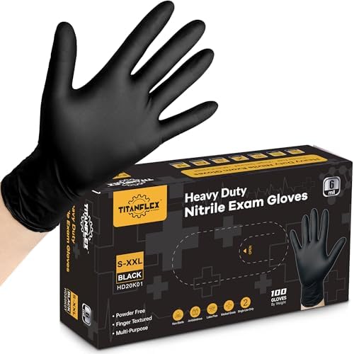 TitanFlex Disposable Nitrile Exam Gloves by TitanFlexDisposableGloves