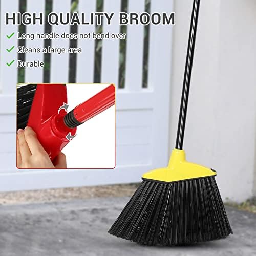 WILLBOND 20 Pcs Brooms Bulk for Indoor Outdoor 54 Inch - Image 6