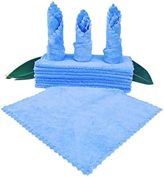 Kyapoo Baby Washcloths 12 Pack 12x12 Inches Microfiber Coral Fleece Extra - Image 4
