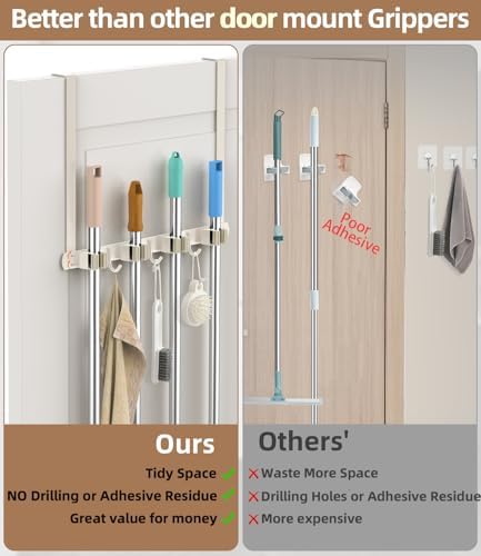 Broom Holder Over The Door - Image 6