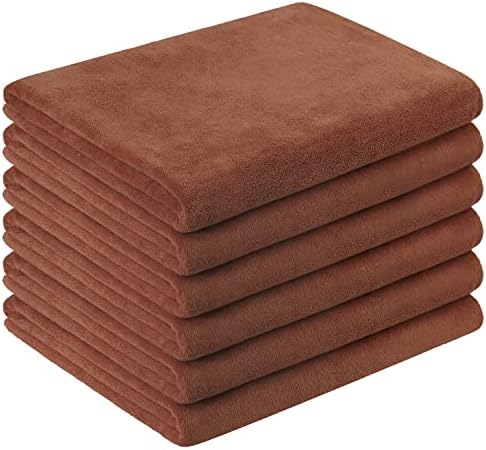 JML Microfiber Bath Towels, 6 Pack by JML