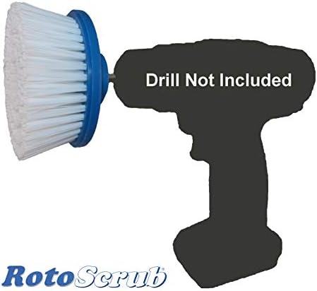 RotoScrub Multi-Purpose Drill Brush Attachment, Medium Bristle - Image 2