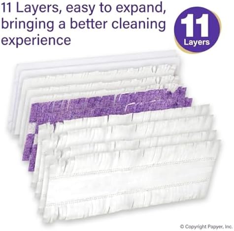 Cleaning Power Mop Refills for Swiffer Power Mop, 500+ Strips Multi-Surface - Image 4