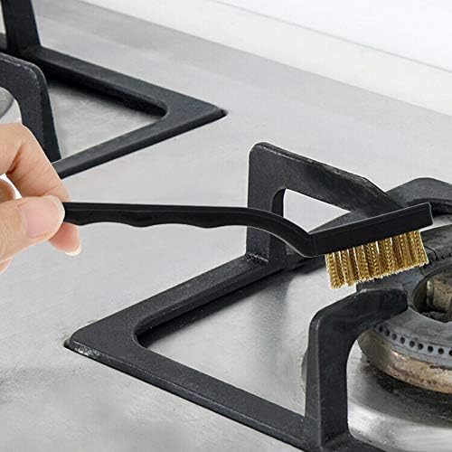 Topbuti 15 Pcs Mini Brass Wire Brush Set - Image 6