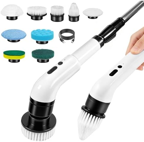 Electric Spin Scrubber, Cordless Shower Scrubber by Unknown
