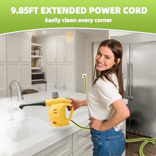 Handheld Steam Cleaner, Pressurized Multi-Surface Steam Shot - Image 2
