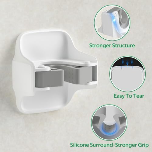 reliahom Broom Holder Wall Mount Mop Grippers Organizer wall Hanging - Image 3
