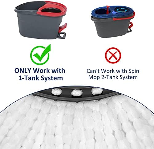 4 Pack Mop Head Replacement Compatiable - Image 2
