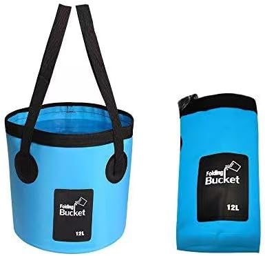 Collapsible Bucket with Handle, Waterproof, Lightweight by Splendorflying