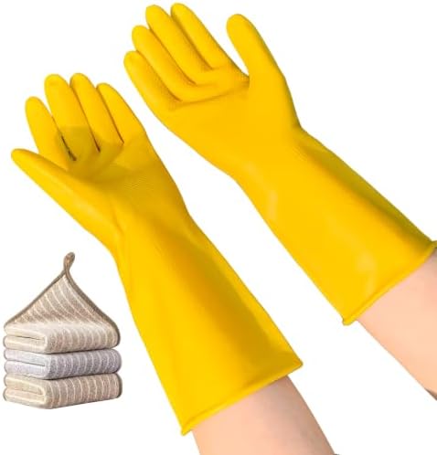 Household Cleaning Gloves, Dishwashing Gloves by Vsootal