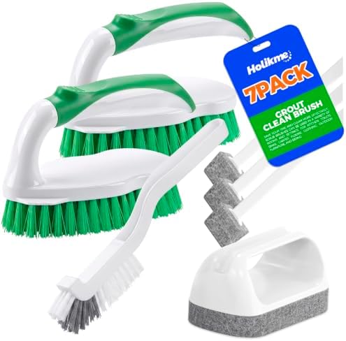 Holikme 7 Pack Cleaning Brush Scrub Brush Kitchen Brush by Holikme