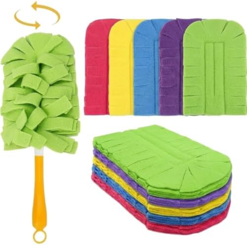 Reusable Duster Refills, 5 Pack 360° Cleaning Pads, Washable Duster Pads by Unknown