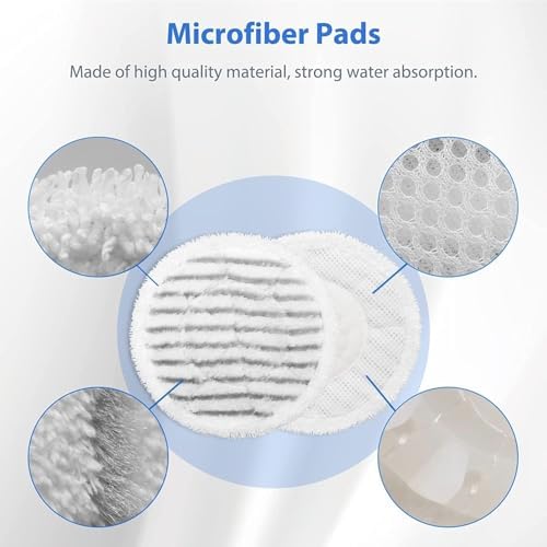 12 Pack Steam Mop Replacement Pads Fit - Image 3
