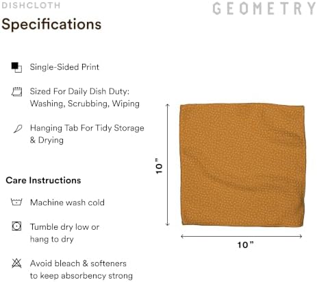 GEOMETRY Kitchen Dish Cloths - Image 6