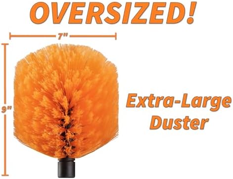 18-48״ Cobweb Duster with Extension Pole Outdoor & Indoor - Image 2