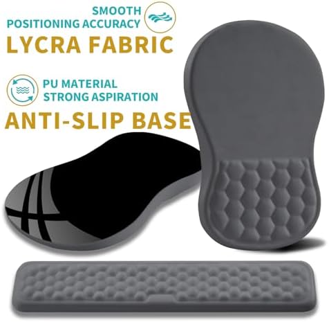 Hokafenle 2 in 1 Ergonomic Mouse Pad Wrist Support & Wrist Rest - Image 6