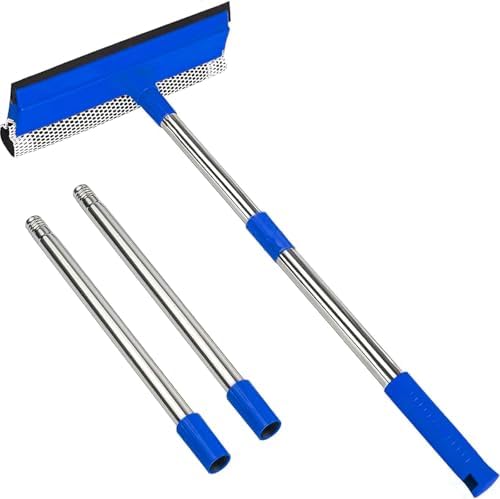 2 in 1 Window Squeegee, Car Window Cleaner Tool by Makelifeeasier
