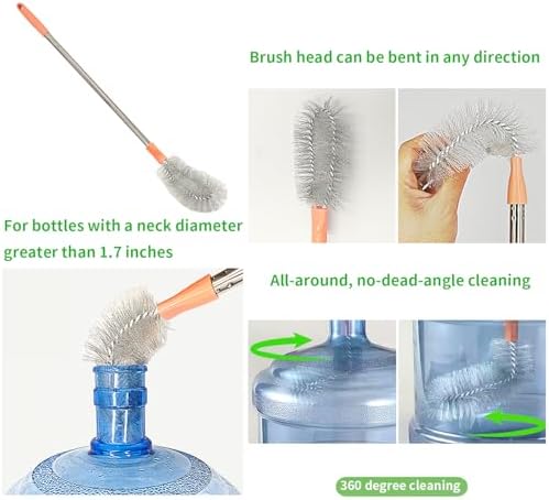 2-Pack Bucket Brush, Bottle Brush - Image 2