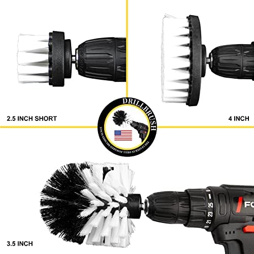 Drill Brush Attachment Kit, 3-Piece Cleaning Set - Image 2
