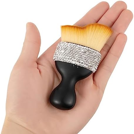 Bling Car Interior Dust Brush, Glitter Diamond Crystal Soft Bristles Dusting - Image 4