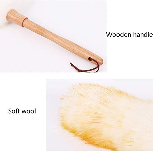 Feather Duster, Feather Duster, Dust Brush Pure Lambs Wool - Image 3