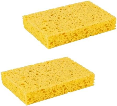 Multi-Use Cellulose Kitchen Sponges Compressed Cellulose Sponges, Non-Scratch by Unknown