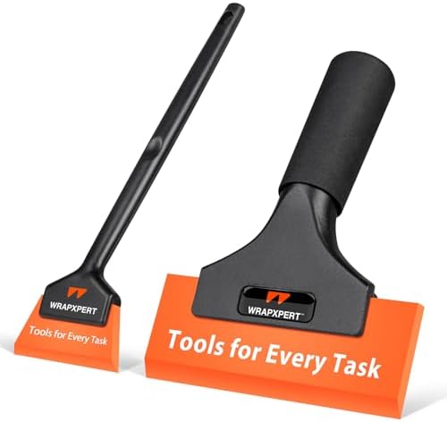 WRAPXPERT Window Tint Tools 2Pack, Small Squeegee 5 inch & Mini Squeegee by WRAPXPERT