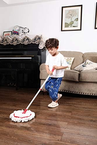 Mini Mop for Kids, Retractable, Little Helper's Small Cleaning Tool - Image 2