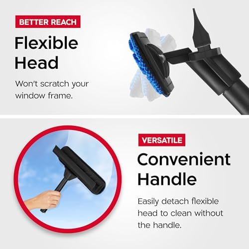 Tyroler Window Squeegee with Extension Pole 1-12.5ft | Window Cleaner Tool - Image 5