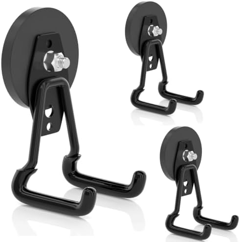 ENUODA Strong Magnetic Hooks Heavy Duty Upgraded Large Magnetic Garage Hook by ENUODA